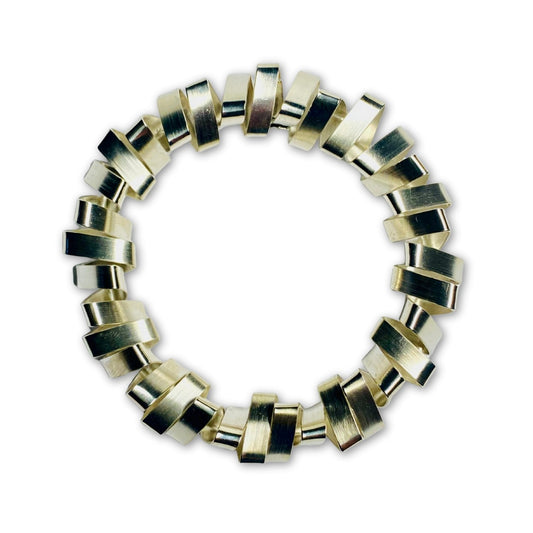 Lint armband van zilver