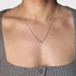 Gouden hartjes ketting
