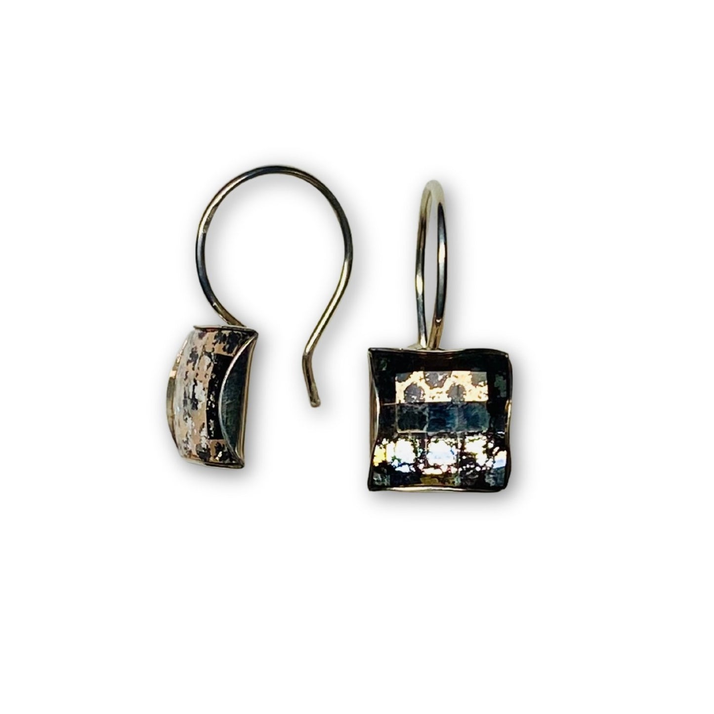 Zilveren oorbellen met Swarovski