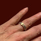 Ring met gouden buisje