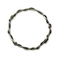 Armband van gewikkeld zilver draad