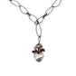 Een ketting met een hart van kristal