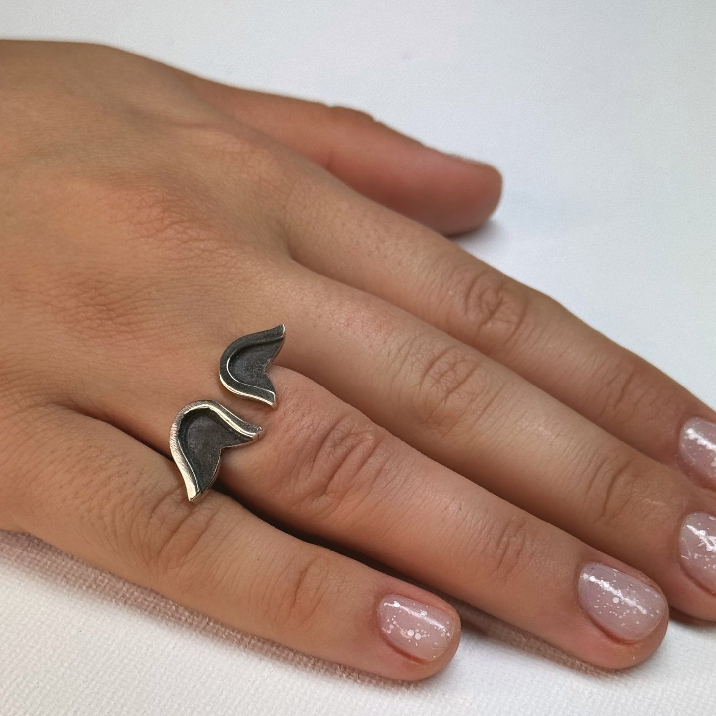 Unieke ring met tulpjes